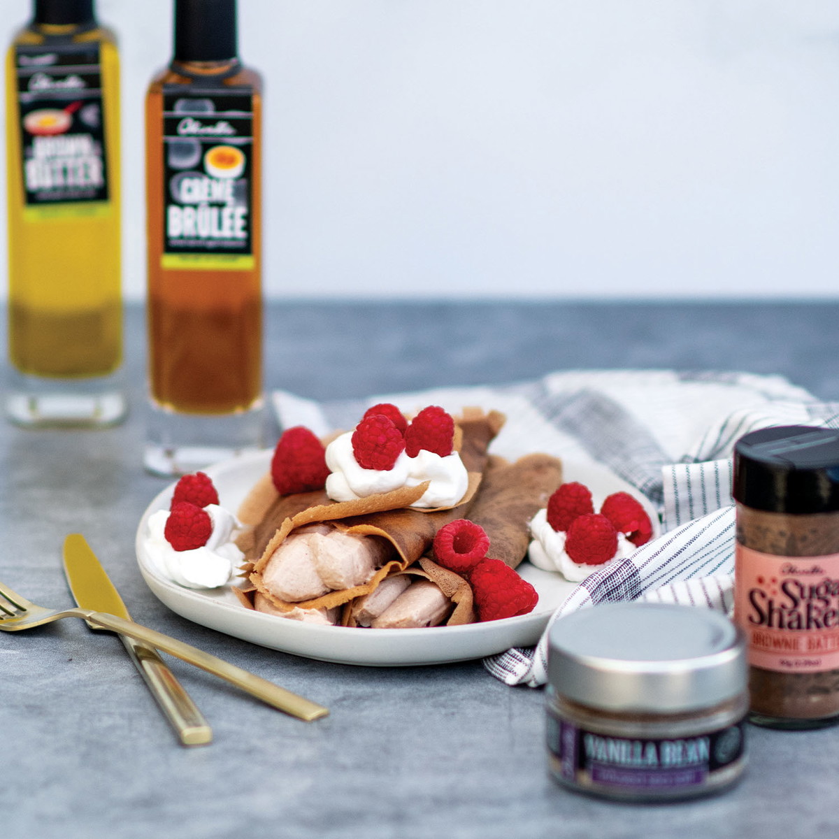 Chocolate Mascarpone Crepes