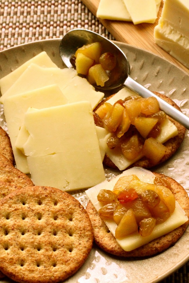 Image of Caramelized Apples with Cheddar