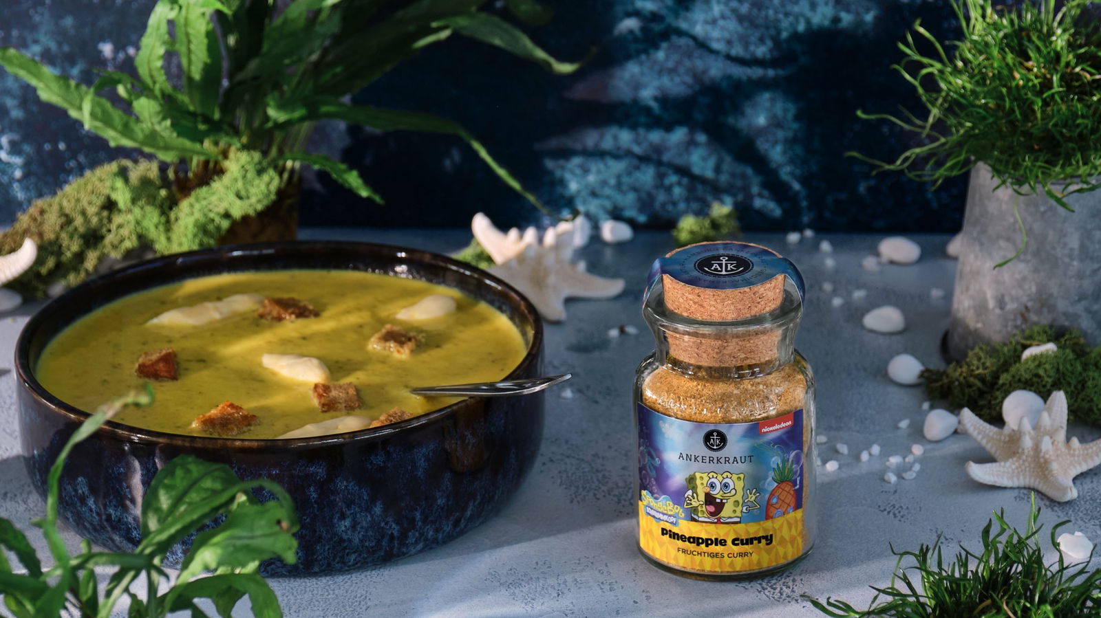 Frühlings Curry Spargelsuppe | Spongebob Rezept &amp; Ankerkraut