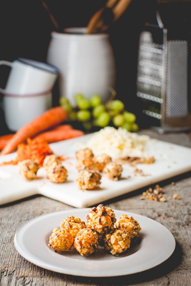 Image of Carrot and Nut Energy Balls