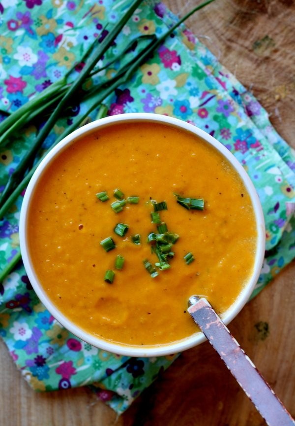 Image of Cauliflower, Leek and Cheddar Soup