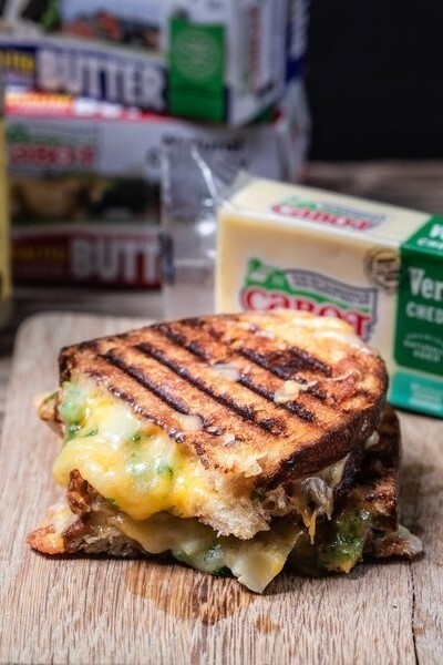 Image of Cheddar Artichoke Grilled Cheese