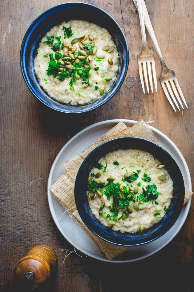 Image of Cheddar Bulgur Risotto