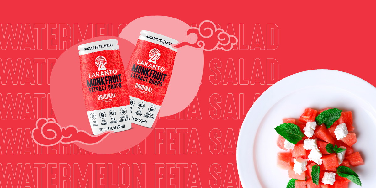 Watermelon Salad w/Sugar-Free, Fresh Lime Vinaigrette