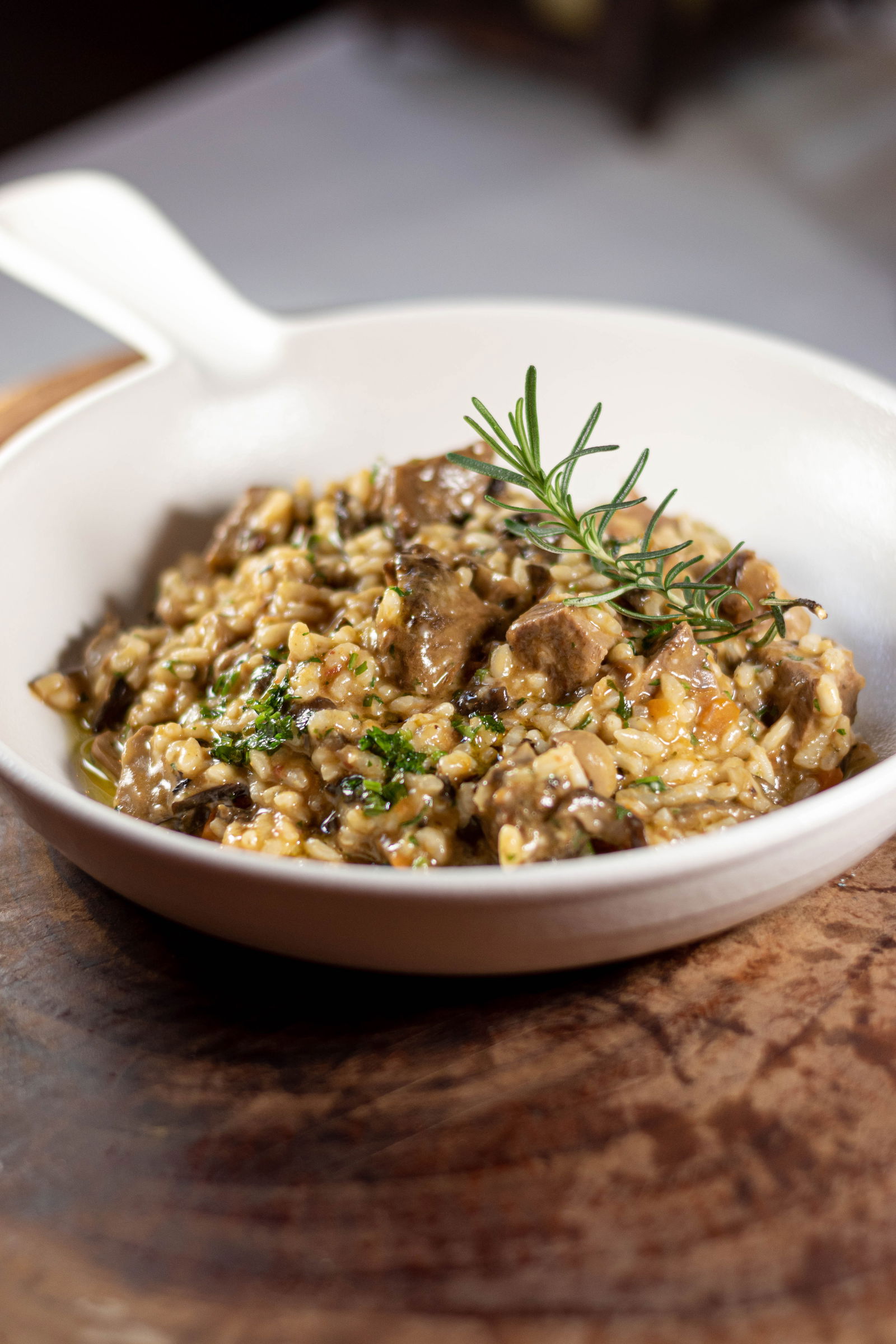 Crème Fraîche Mushroom Risotto Recipe – Cheese Grotto