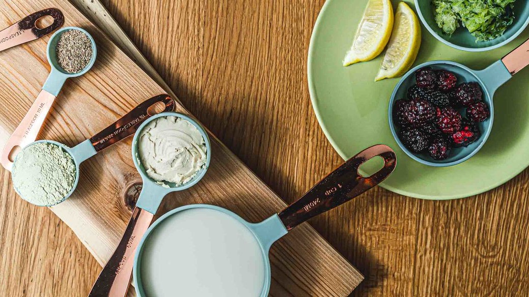 Image of KETO Friendly Blackberry Cheesecake Power Blend Smoothie