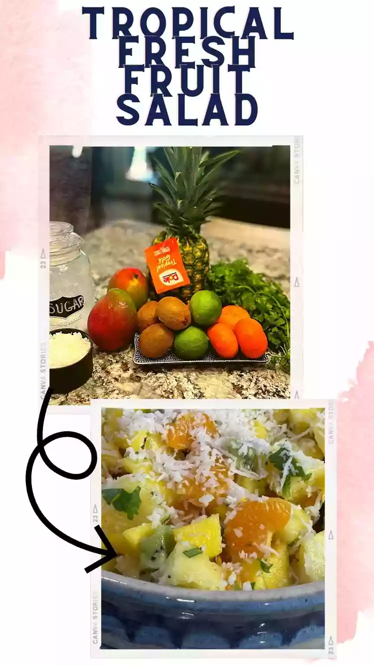 Tropical Fresh Fruit Salad Recipe
