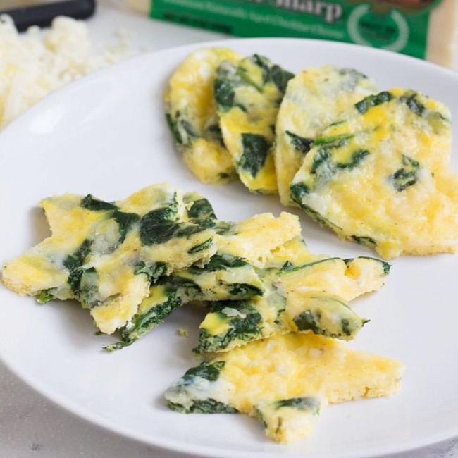 Image of Cheddar Spinach Egg Bites