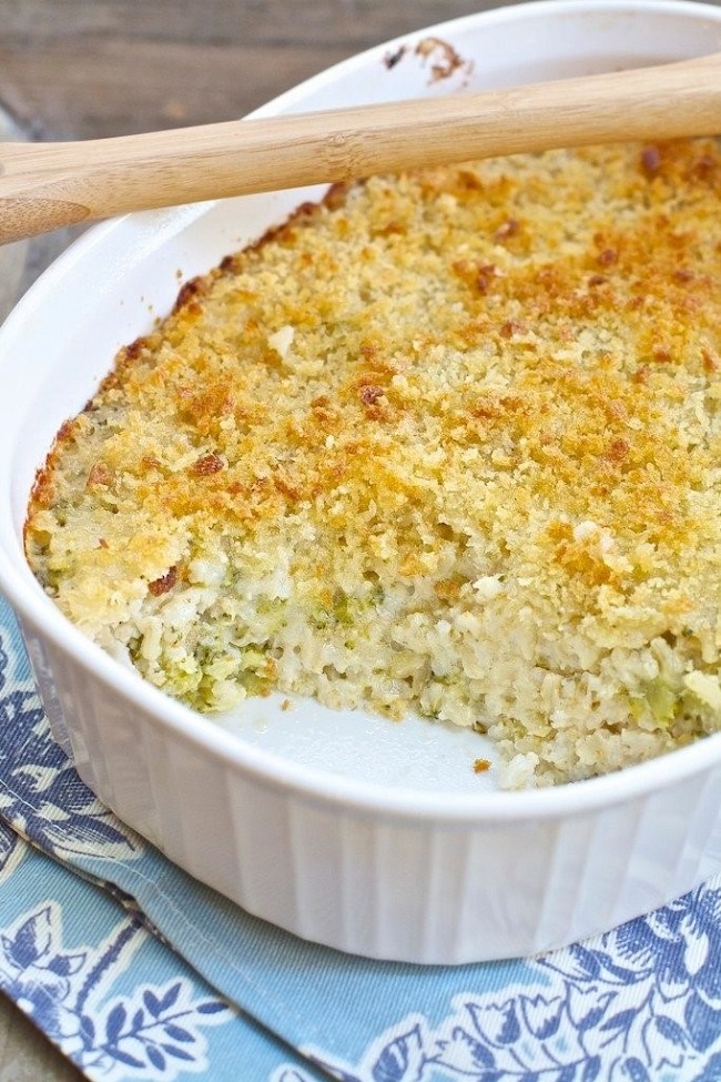 Image of Cheesy Broccoli & Rice Casserole