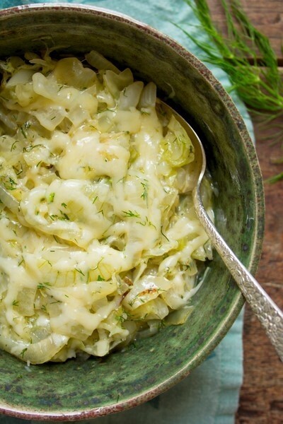 Image of Cheesy Cabbage Sauté