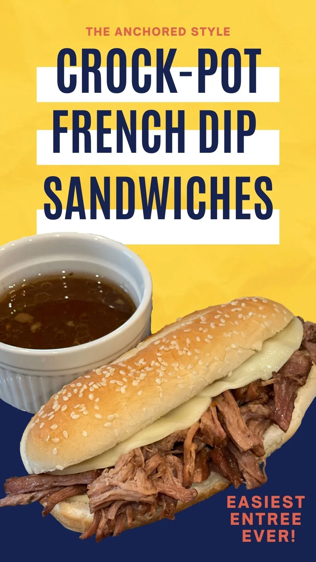 Crockpot French Dip Sandwich Recipe