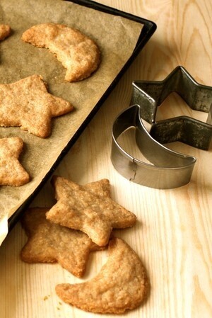 Image of Cheesy Constellation Crackers (Treats for your Dog)