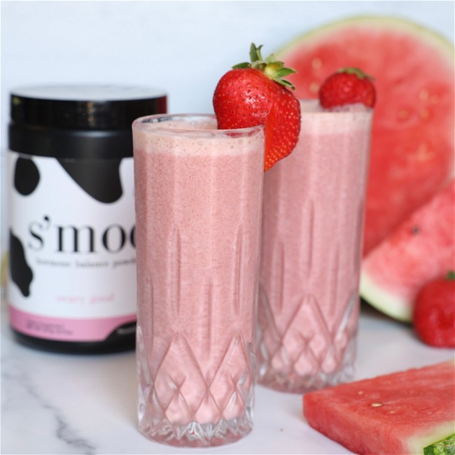 Image of Creamy Watermelon Beauty Smoothie