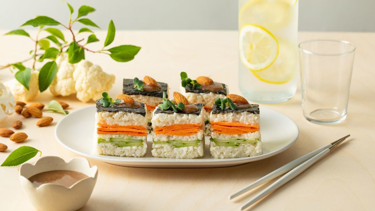 Image of Almond Sushi Bites