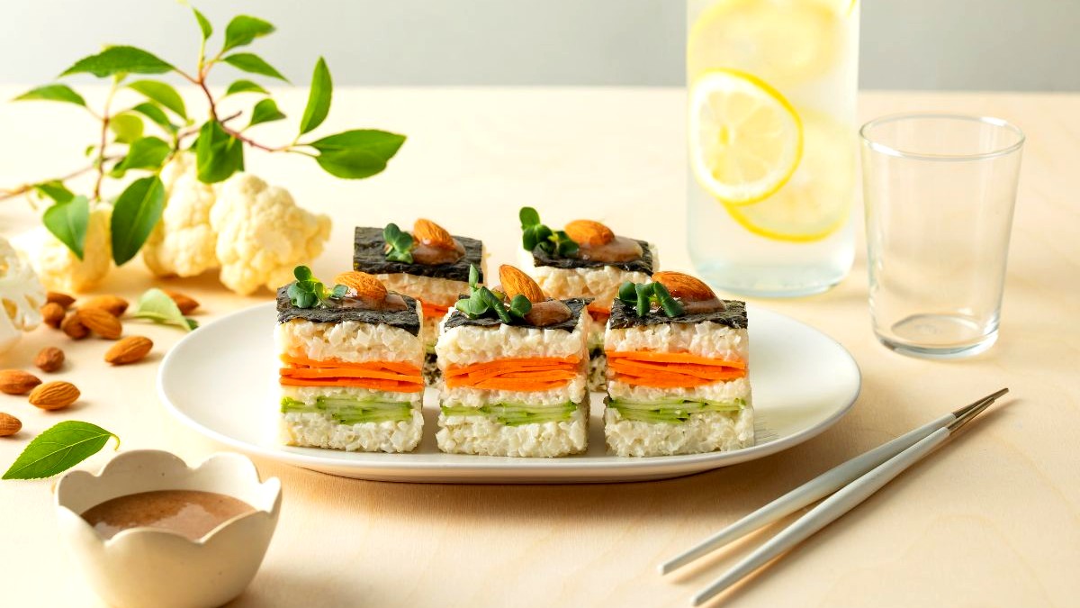 Image of Almond Sushi Bites
