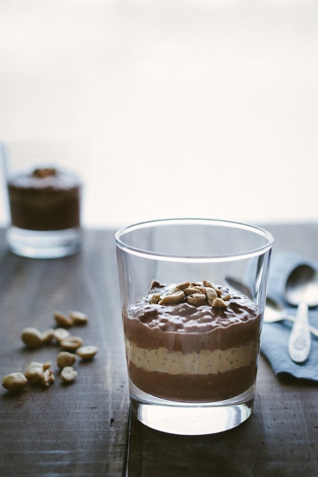 Image of Chocolate Peanut Butter Cup Chia Pudding