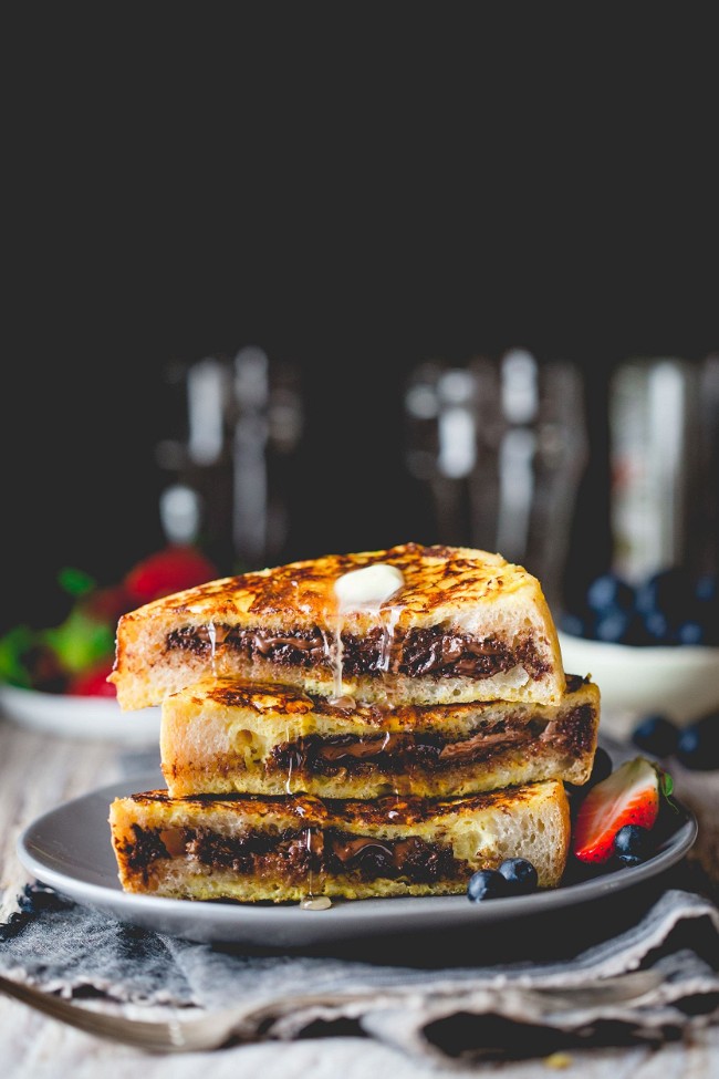 Image of Chocolate-Stuffed French Toast