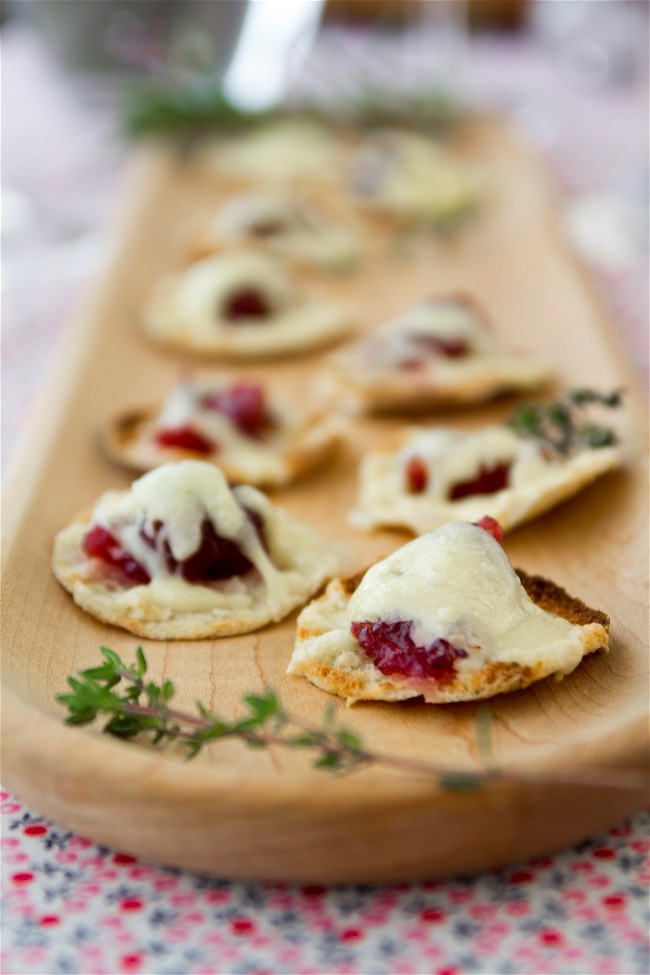 Image of Cranberry Cheddar Pita Bites