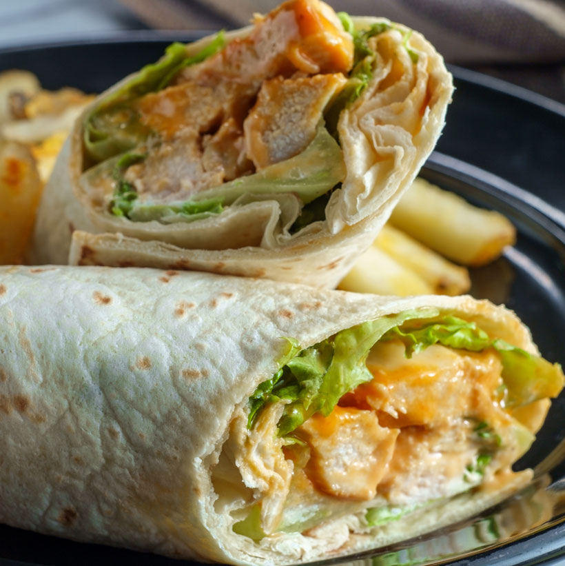 Buffalo Chicken Tortilla Wrap