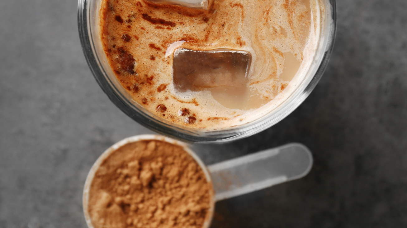Image of Protein Pumpkin Spice Iced Latte