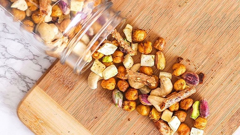 Image of Roasted Chickpea Trail Mix Recipe
