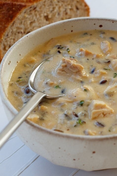 Image of Creamy Chicken & Wild Rice Soup