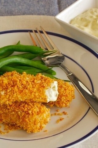 Image of Crispy Cheddar Fish Sticks