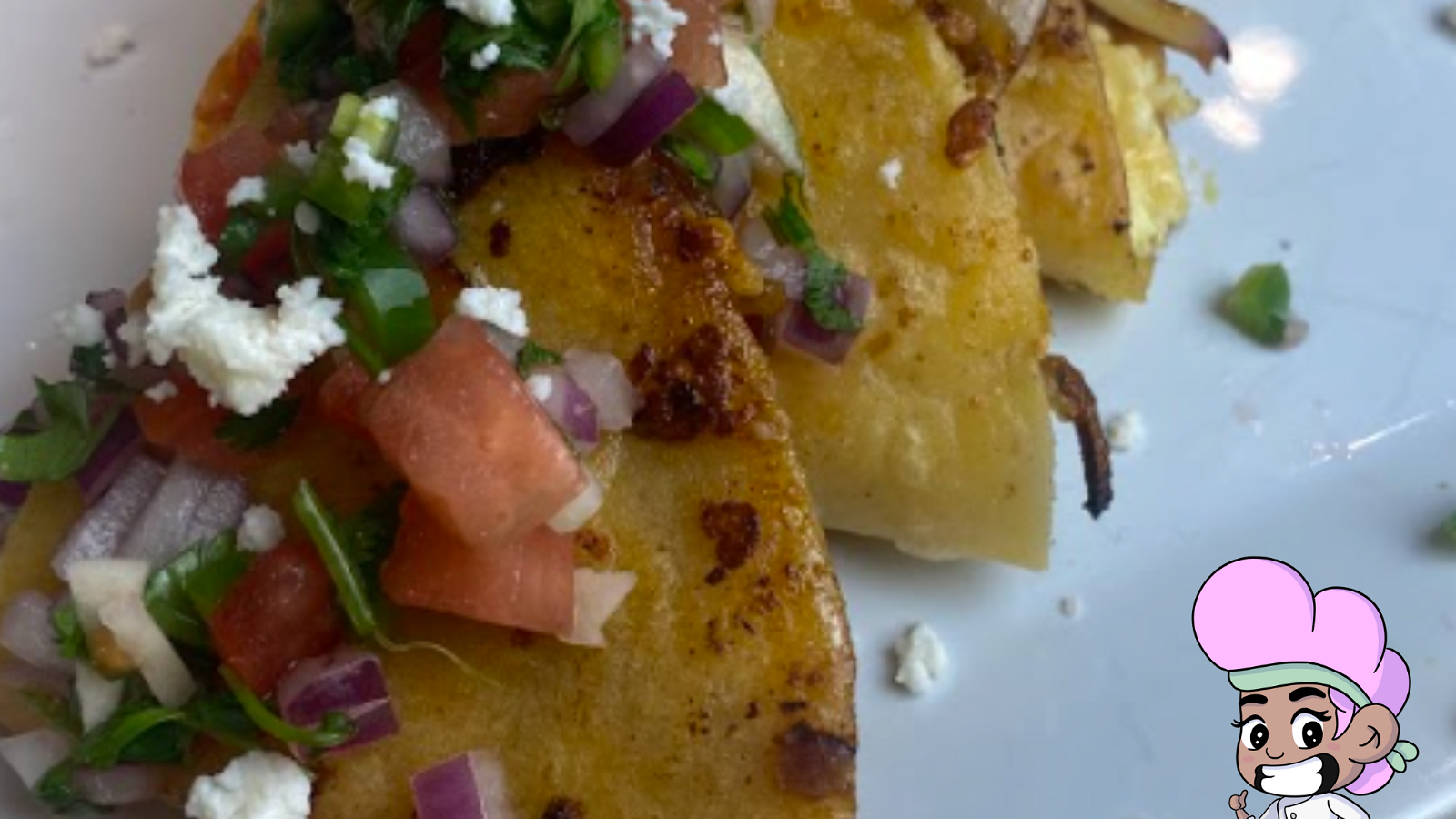 Image of Squash Blossom Quesadillas with True Lime Pico