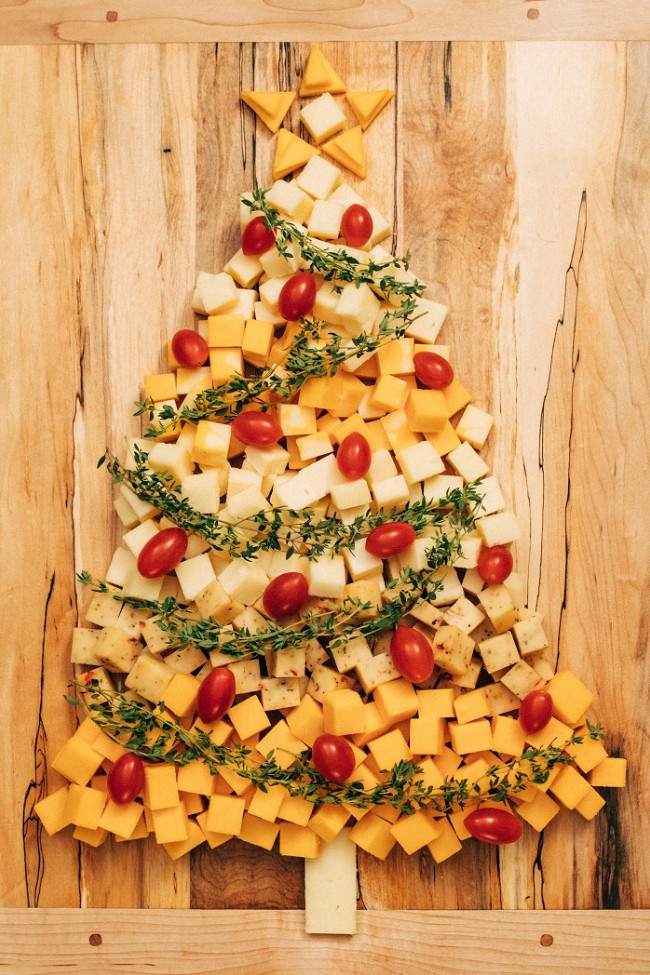 Image of Festive Cabot Cheddar Tree