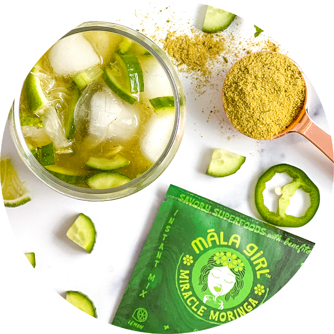 Image of Spicy Moringa Mojito Mocktail