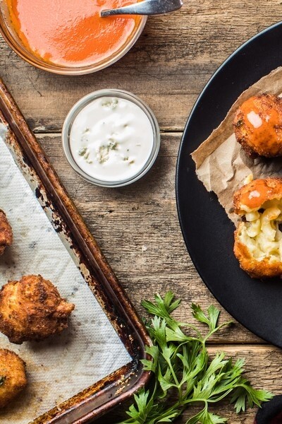 Fried Mac and Cheese Balls