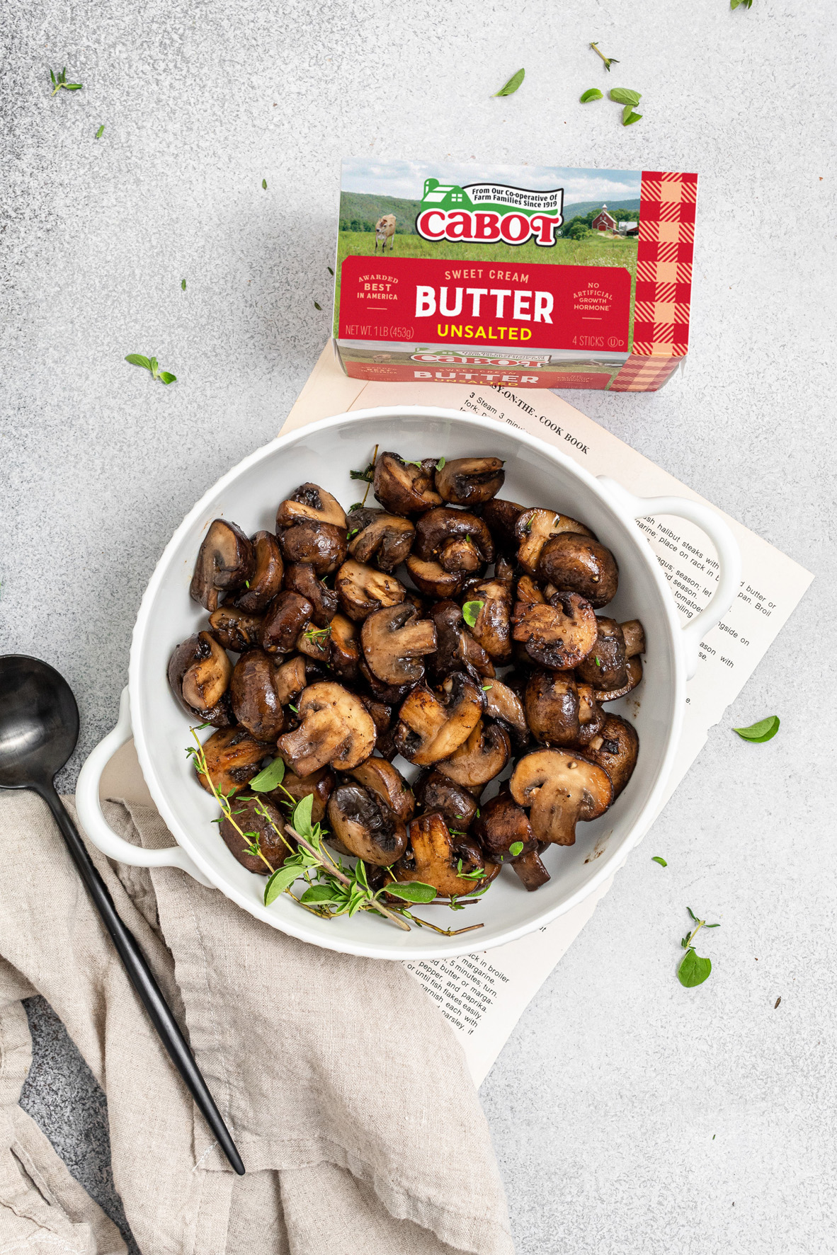 Garlic Butter Mushrooms