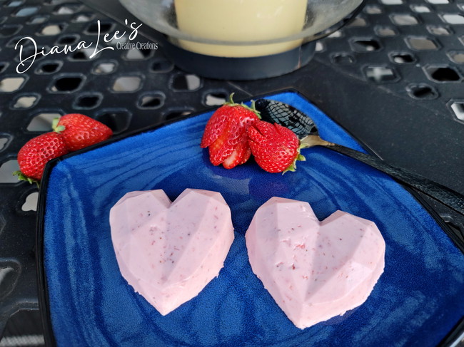 Image of Fresh Strawberry Panna Cotta