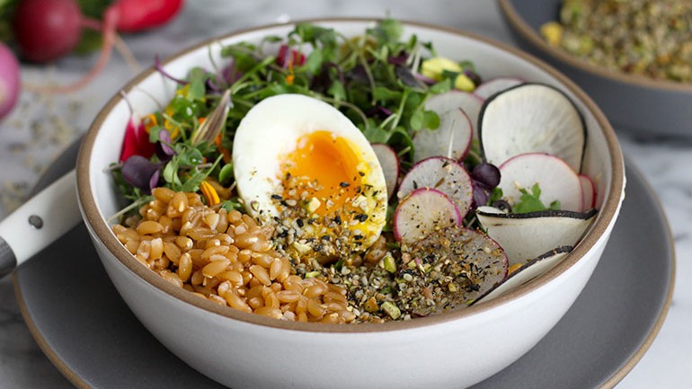 Image of Hemp Pistachio Buddha Bowl Recipe