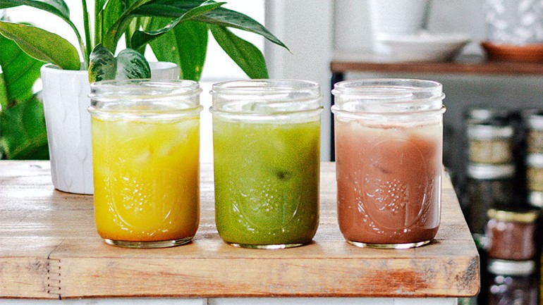 Image of Iced Superfood Latte Recipe