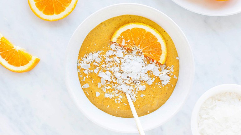 Image of Immunity Creamsicle Smoothie Bowl Recipe