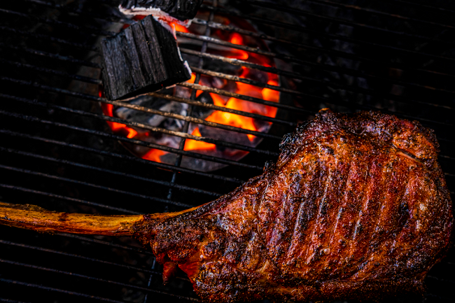 Image of Reverse Seared Tomahawk Steak