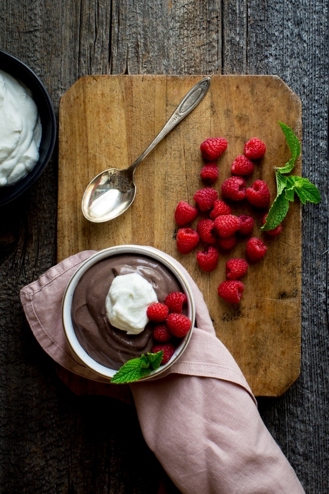 Image of Greek Yogurt Chocolate Pudding