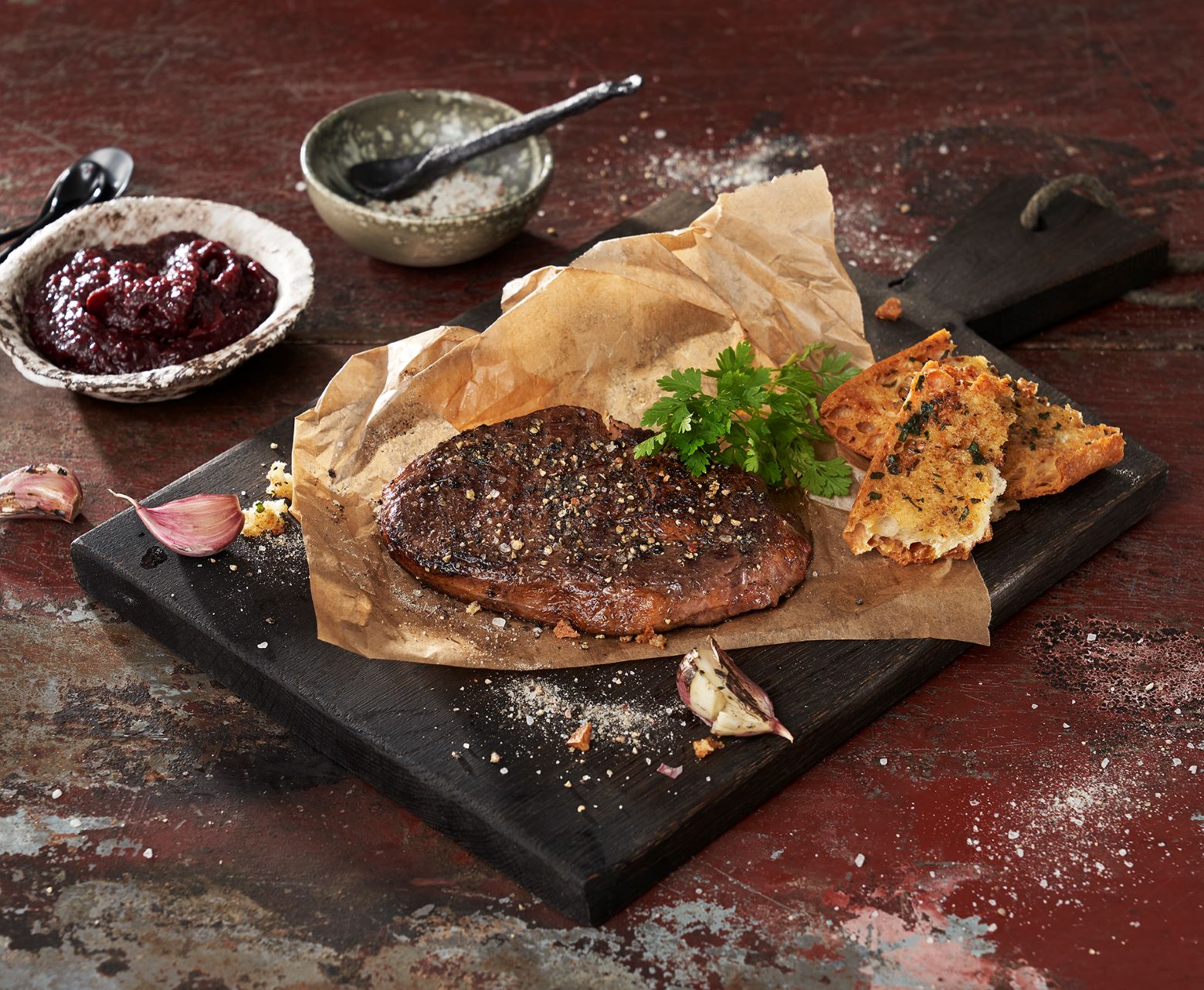 Zarte Hochrippe vom Rind Sous Vide perfekte Zubereitung