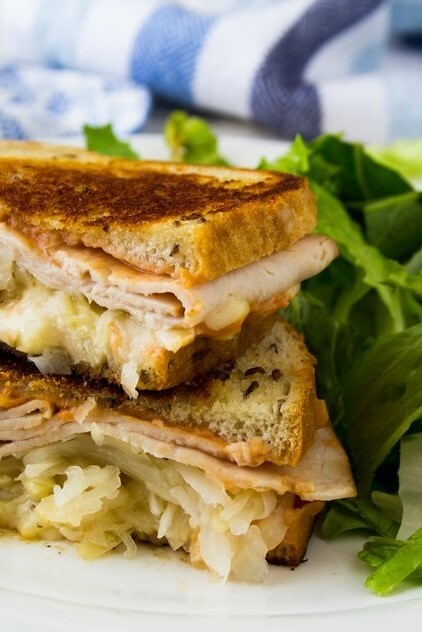 Griddled Rachel Sandwiches