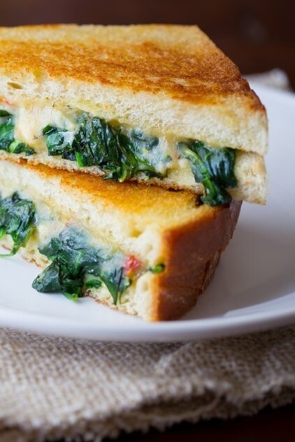 Image of Grilled Cheese Florentine