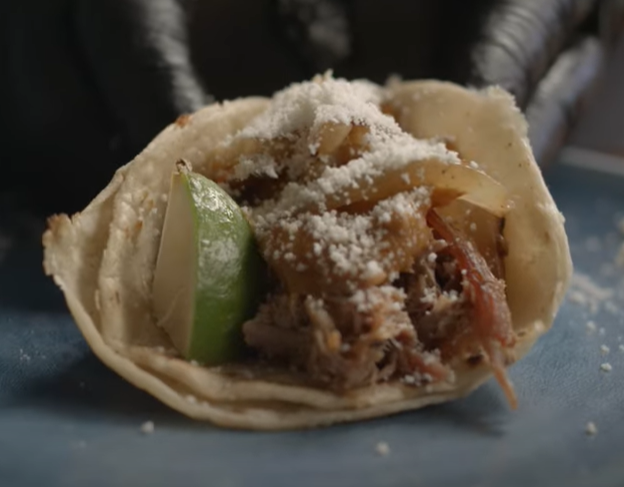 Image of Pulled Pork Tacos with Smoked Arbol Salsa