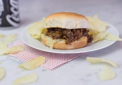 Amazing Slow-Roast Cooker BBQ Beef Sandwiches