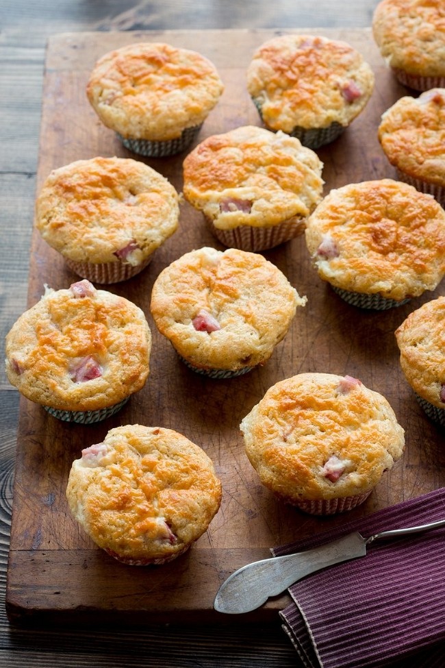 Image of Ham & Cheese Muffins