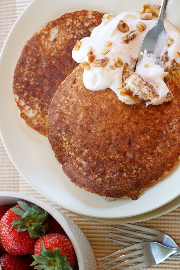 Image of High Protein Crunchy Pancakes Recipe