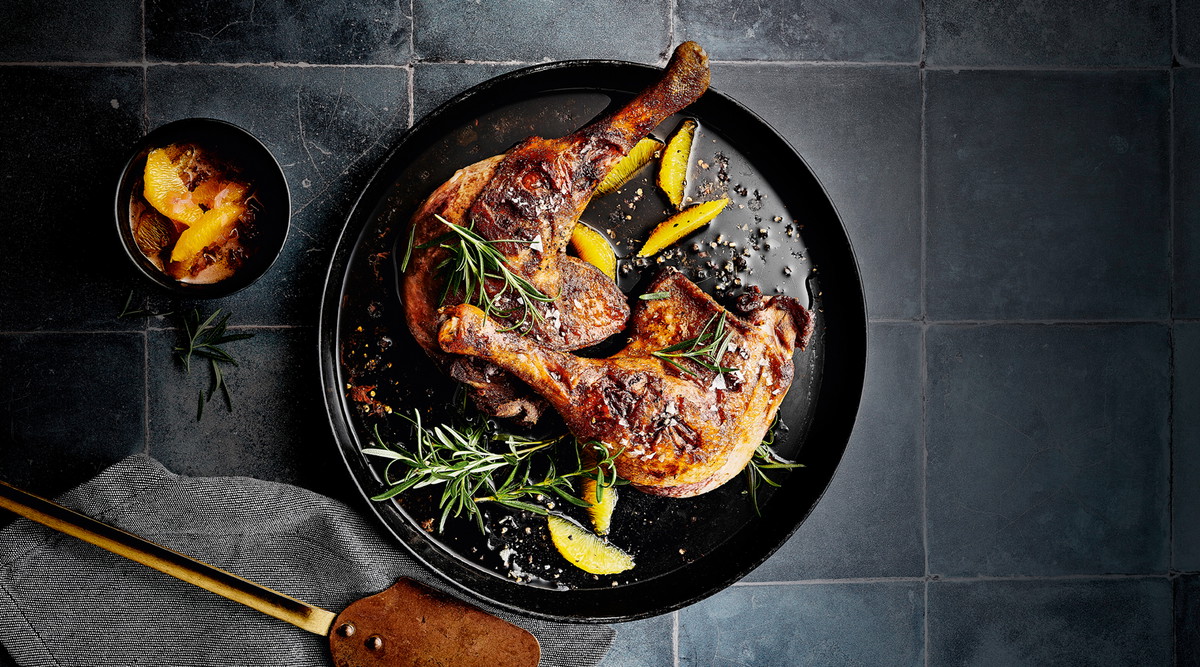 Wajos Gänsekeule Rezept.