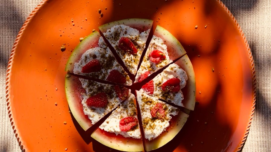 Watermeloenpizza