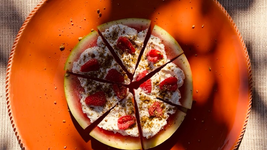 Image of Watermelon pizza