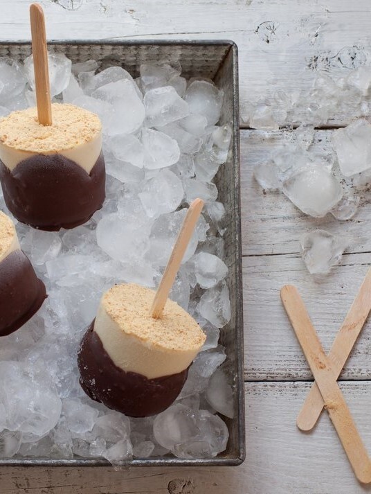 Image of Key Lime Pie Popsicles