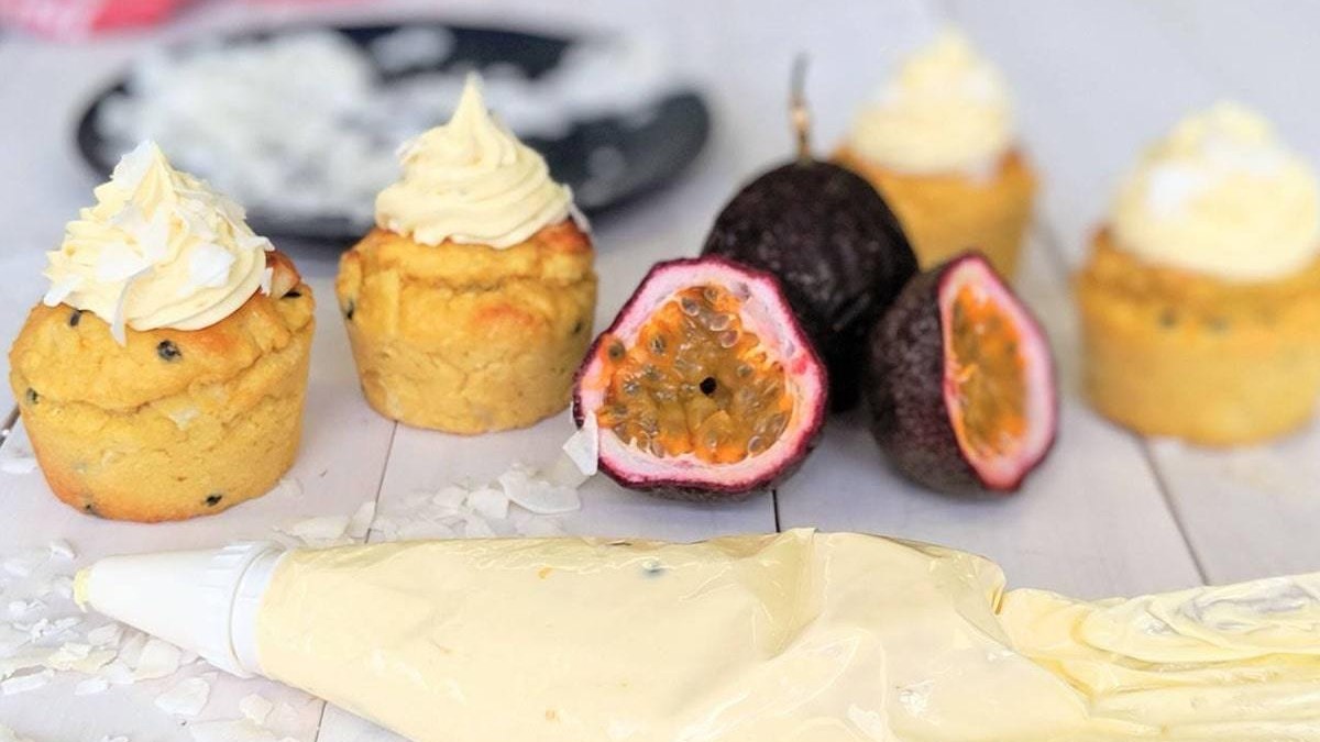 Image of Passionfruit Icing (Frosting)